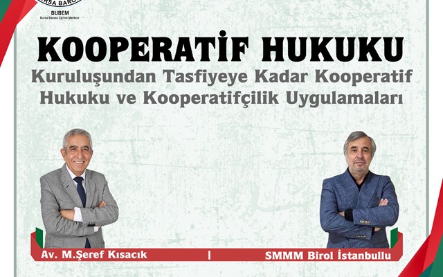 KONFERANS "Kooperatif Hukuku"